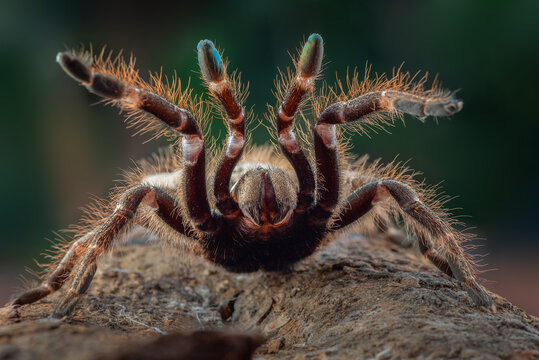 Ceratogyrus darlingi ready to attack
