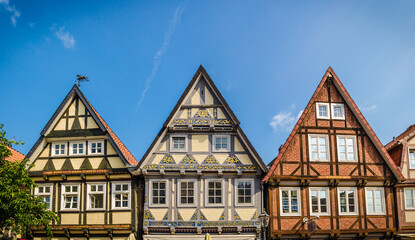 Fototapeta premium Fachwerkhäuser in Celle