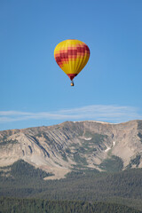 Balloon over Peaks