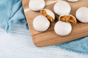 Pepper nuts, traditional german christmas sweets, nuremberg gingerbread 