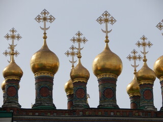 Obraz premium domes of orthodox church