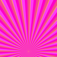 Holiday season festival with pink colorful abstract background texture with rays fractal sunburst, shiny wallpaper decoration pattern seamless vector illustration art graphic design 