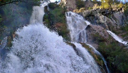 Cascada. Trevelin. chubut © pablo