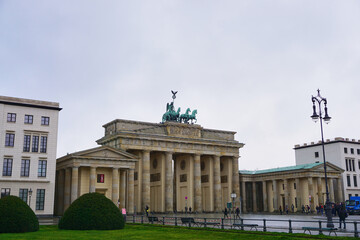 The famous Berlin gate - Brandenburger Tor © Martin