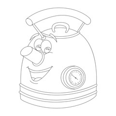 Teapot with a face and a time sensor, sketch