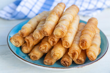 Sigara Boregi Turkish Cigar Shaped Rolls
