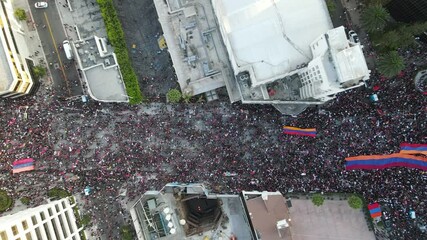 Pro Armenia protest in Los Angeles