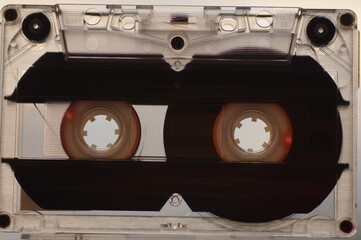 Audio cassette for playback in a tape recorder - manufactured in the 90s