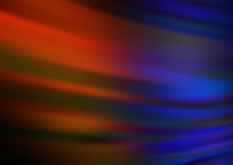 Dark Blue, Red vector abstract blurred background.