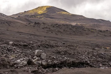 Foto op Canvas Tierra del Fuego, lava fields in the vicinity of Plosky Tolbachik volcano © WladiM