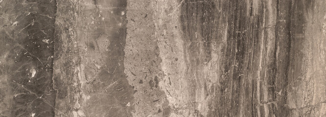 Brown marble effect texture background. Wall pattern banner.