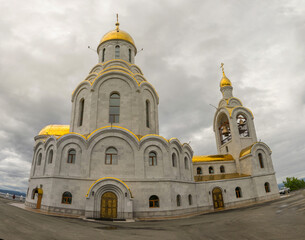Fototapeta na wymiar Naval Cathedral, Petropavlovsk-Kamchatsky, Russia