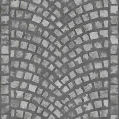 Cobblestone sidewalk pavement J_22_0012