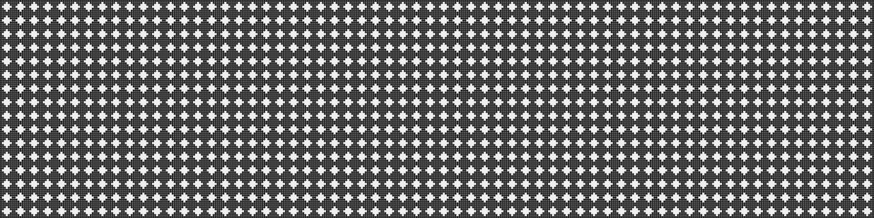 Abstract Cross Pattern Dots Logo generative computational art illustration