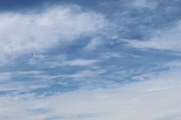 clouds in the sky