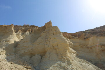 mountains in the desert
