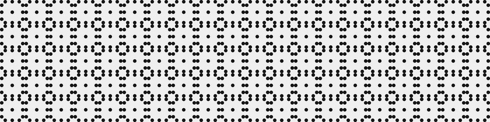 Abstract Cross Pattern Dots Logo generative computational art illustration