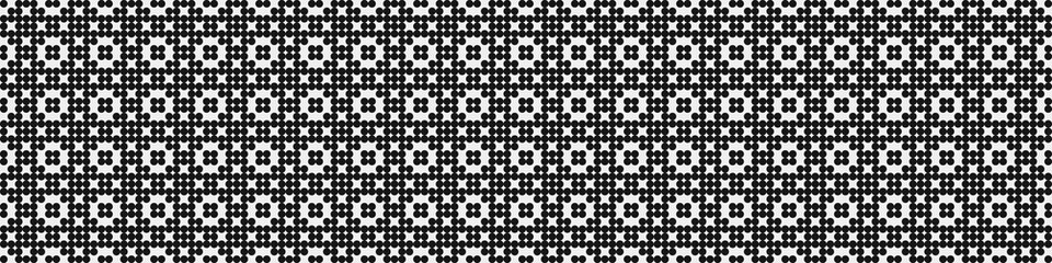 Abstract Cross Pattern Dots Logo generative computational art illustration