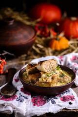 Cabbage rolls, traditional Ukrainian cabbage rolls..