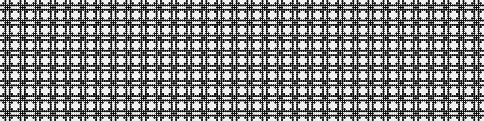 Abstract Cross Pattern Dots Logo generative computational art illustration