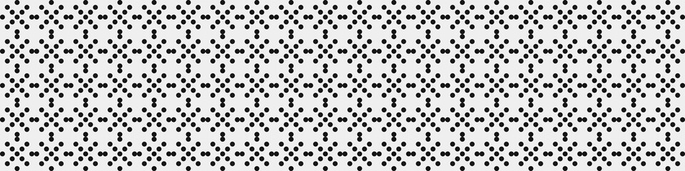 Abstract Cross Pattern Dots Logo generative computational art illustration