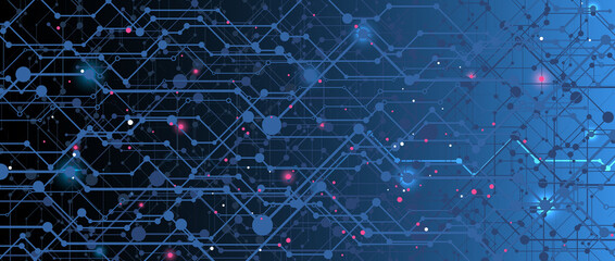 abstract structure circuit computer  technology business background