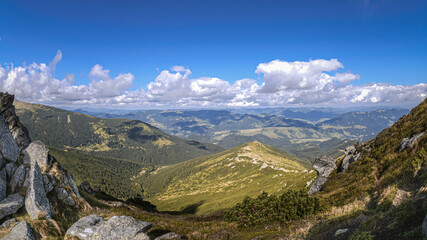 landscape with sky and clouds
