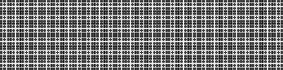 Abstract Cross Pattern Dots Logo generative computational art illustration