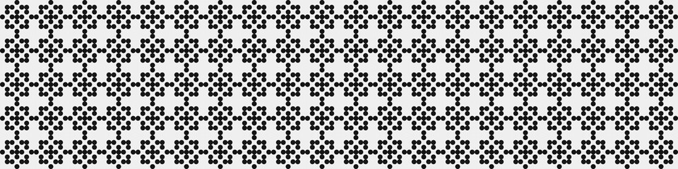 Abstract Cross Pattern Dots Logo generative computational art illustration