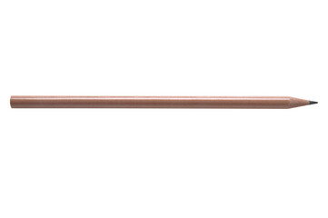wooden pencil isolated on white
