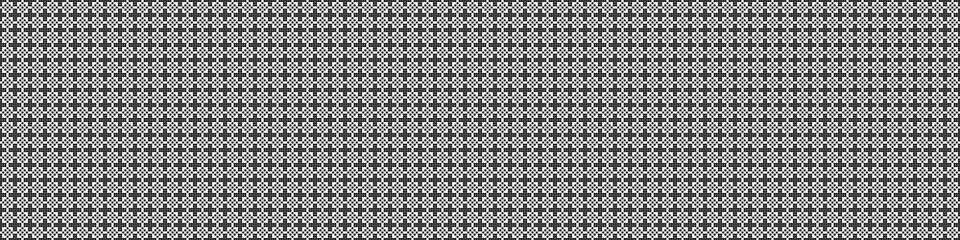 Abstract Cross Pattern Dots Logo generative computational art illustration