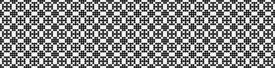 Abstract Cross Pattern Dots Logo generative computational art illustration