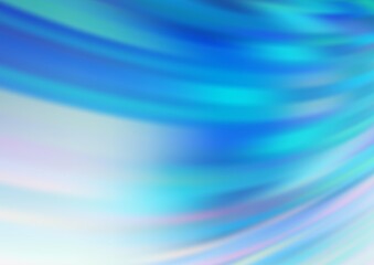 Light BLUE vector blurred and colored background.