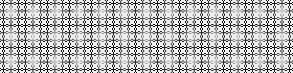 Abstract Cross Pattern Dots Logo generative computational art illustration