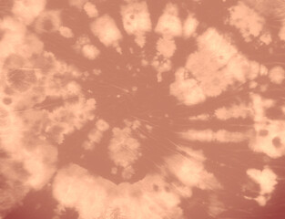 Dye Texture. Hippie Spiral Background. Pastel 