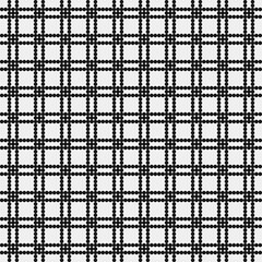 Fototapeta premium Abstract Cross Pattern Dots Logo generative computational art illustration