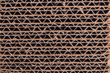 Craft crumpled brown paper texture.