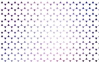 Light Purple vector seamless backdrop with lines, triangles.