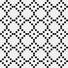 Abstract Cross Pattern Dots Logo generative computational art illustration