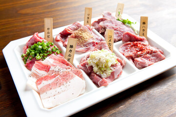 肉の盛り合わせ