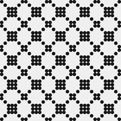 Abstract Cross Pattern Dots Logo generative computational art illustration