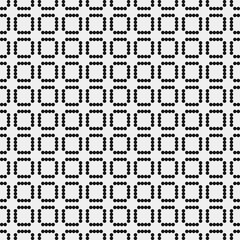 Fototapeta premium Abstract Cross Pattern Dots Logo generative computational art illustration