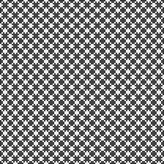 Abstract Cross Pattern Dots Logo generative computational art illustration