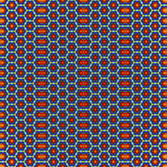 Illustration geometric pattern of can be used in the design .of the envelopes of notebooks, albums, dishes, packaging, booklets, .a background, seamless wallpaper, wrapping paper