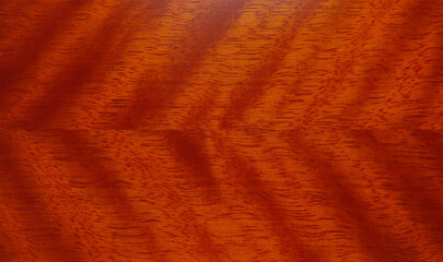 Exotic wood background from a guitar