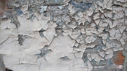 Abgeblätterte Farbe