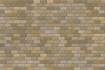 Flat brickwork, brick wall textur