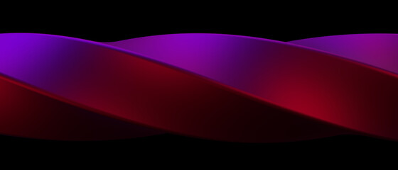 Abstract spiraled detail. Abstract swirling rectangle background 3D illustration