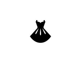 Woman's Dress Vector Icon