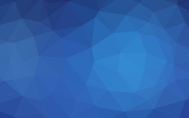 Light BLUE vector polygon abstract layout.